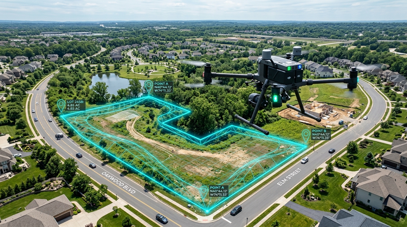 360° Sanal Drone Uçuşu ve Parsel Kadastro Simülasyonu